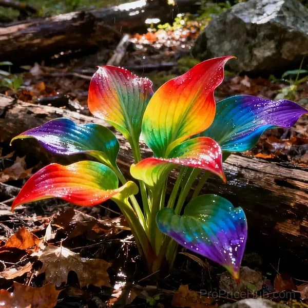 Rare Colored Hosta Rhizome - Live Perennial Plant Root for Shade Gardens - Main