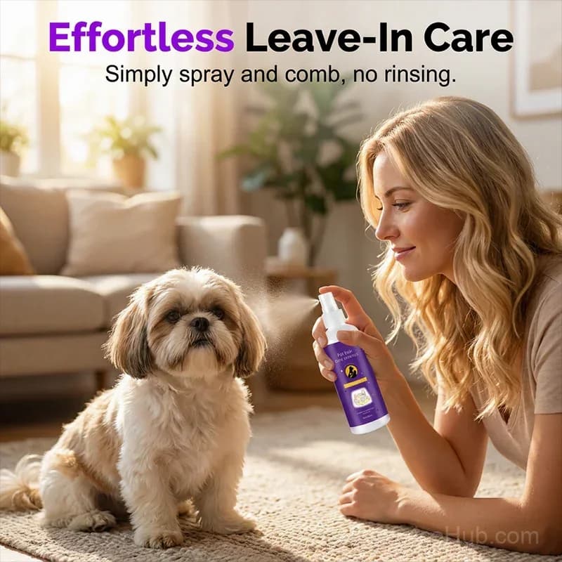Pet Detangling Spray for Dogs & Cats - View 4