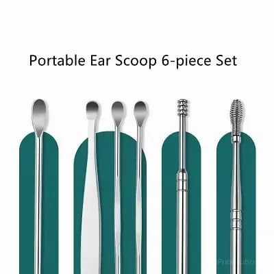 Yellow Ear Wax Cleaner Tool Set for Personal Care - View 9