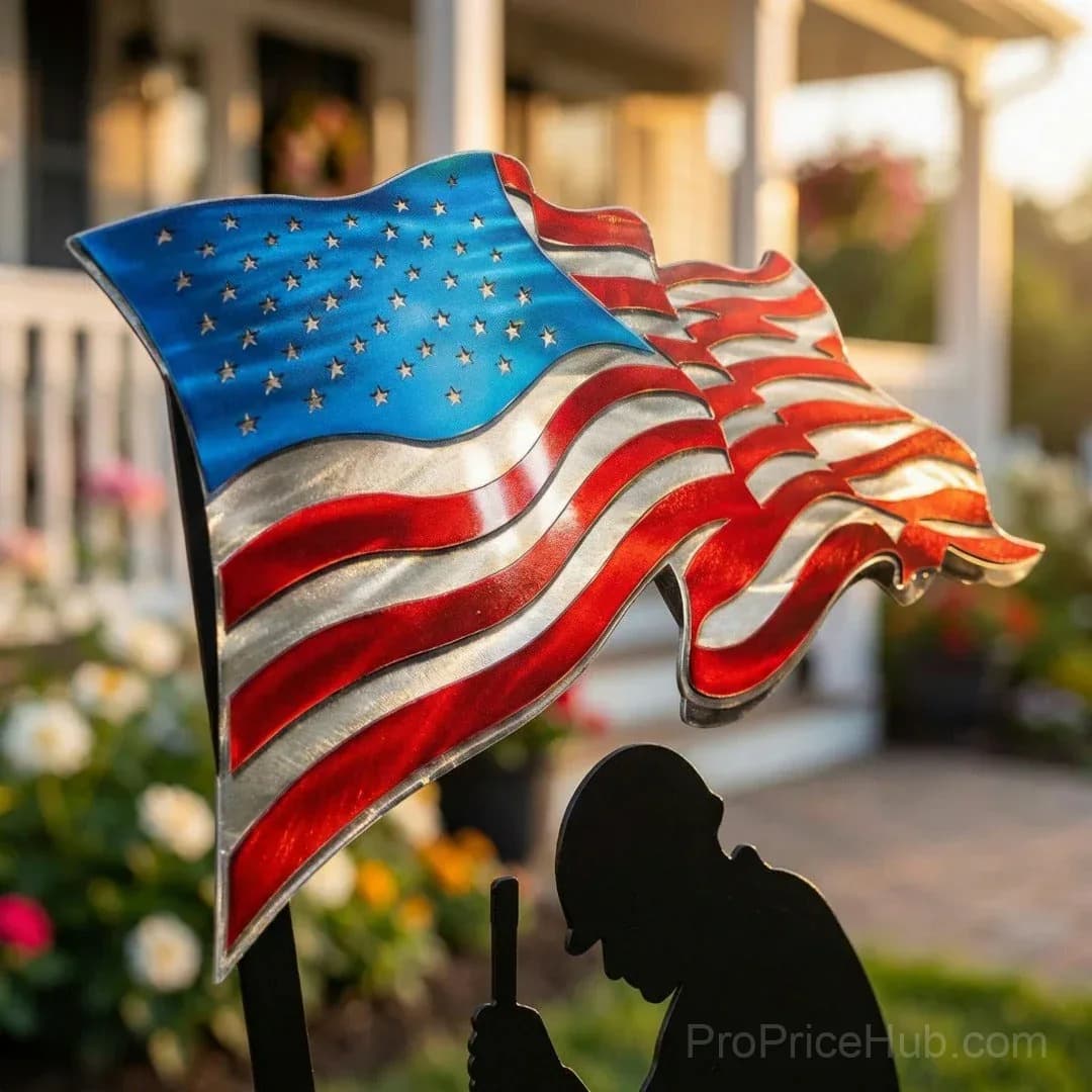 250 Years of Defending Liberty Metal Garden Stake - Alt