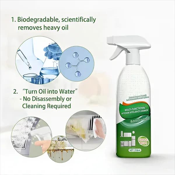 Natural Enzyme Formula Liquid Cleaner for Household Appliances - View 6