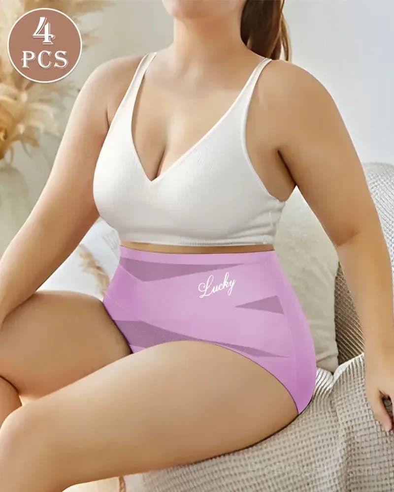 High-Waist Tummy Control Seamless Shaping Panties - View 7