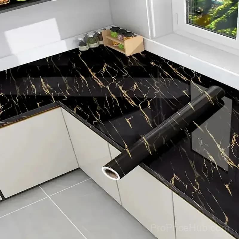 Gold Marble Self-Adhesive Wallpaper Roll - View 12