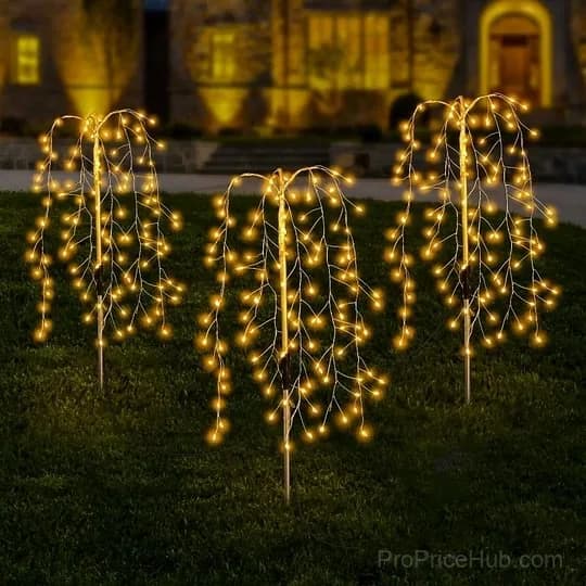 Solar Outdoor Garden Lights, 120 LEDs, IP55 Waterproof - Main
