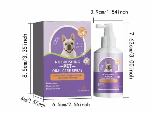 Teeth Cleaning Spray for Dogs & Cats, 50ml - View 7