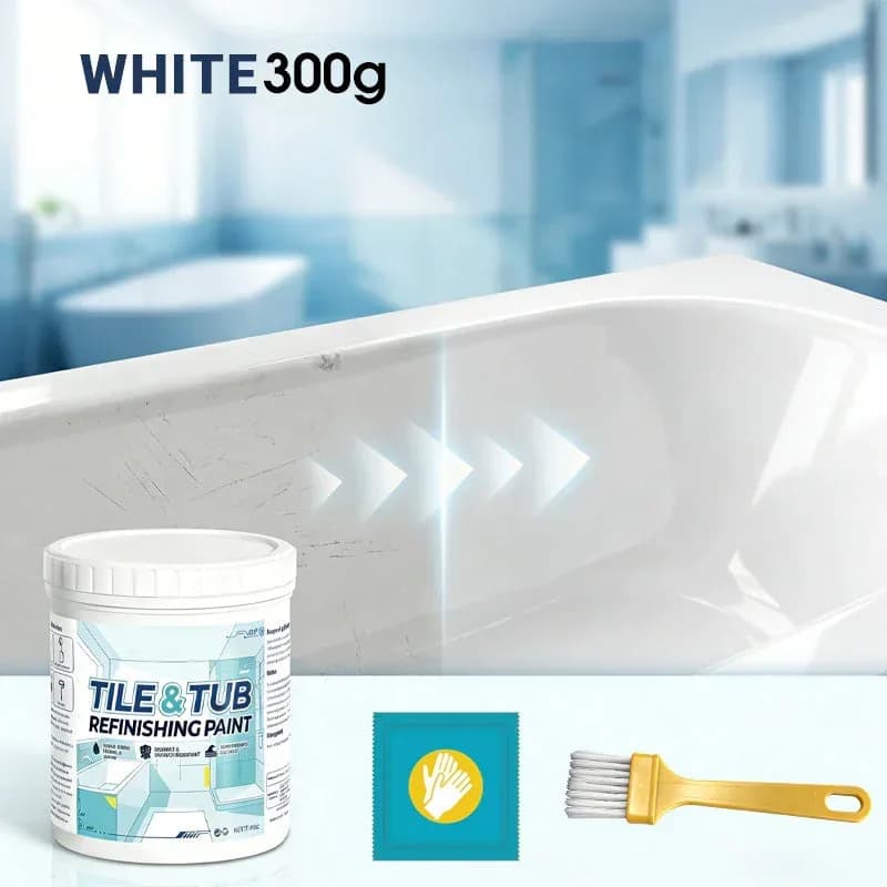 Premium Tile & Tub Refinishing Paint Kit - Main