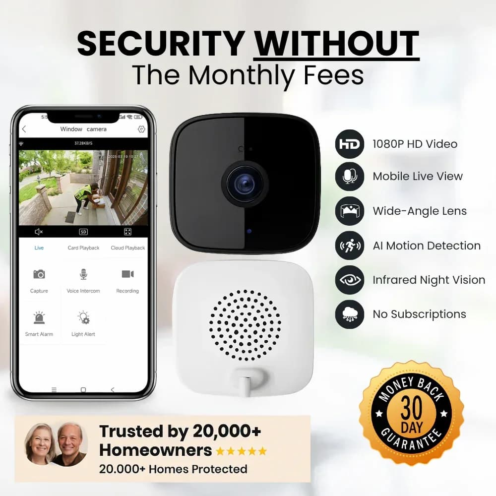 Indoor Window Security Camera - Main