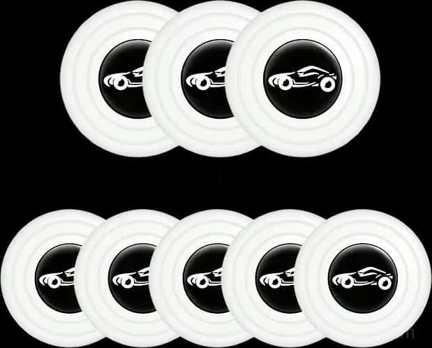 Car Door Bumper Protection Pads, Black, 8-Pack - View 30
