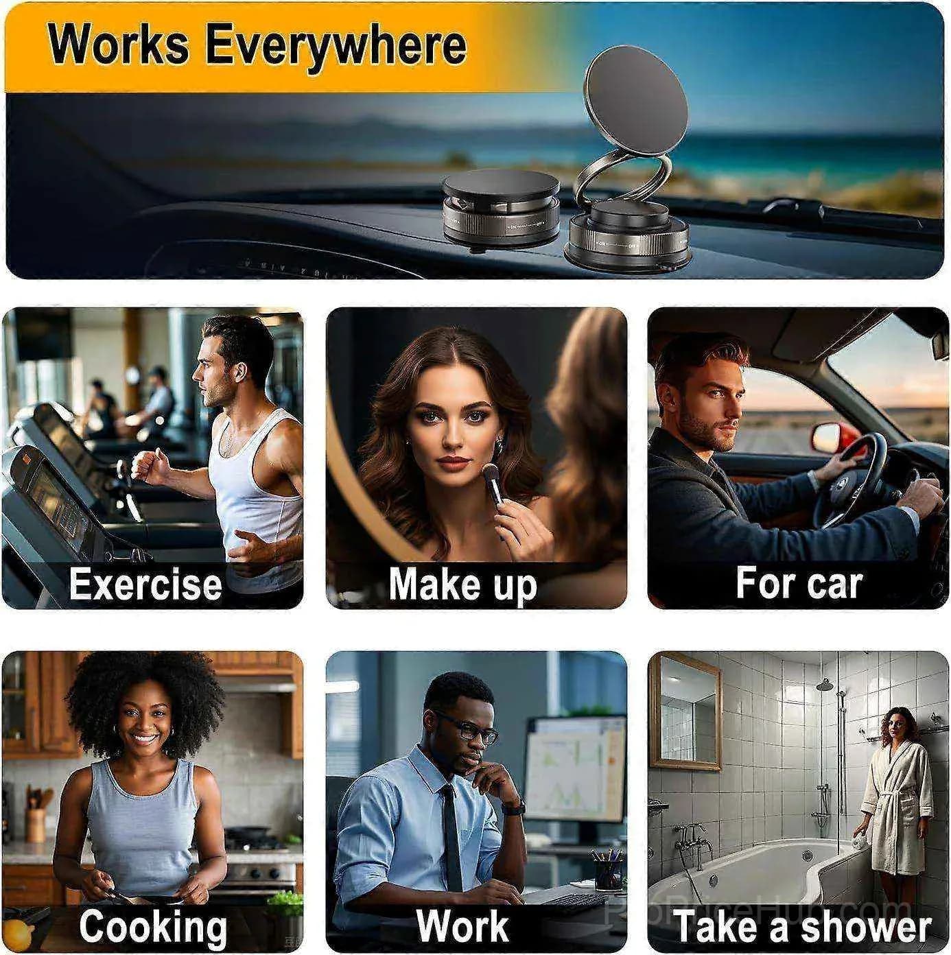 360° Adjustable Magnetic Vehicle Holder - View 4