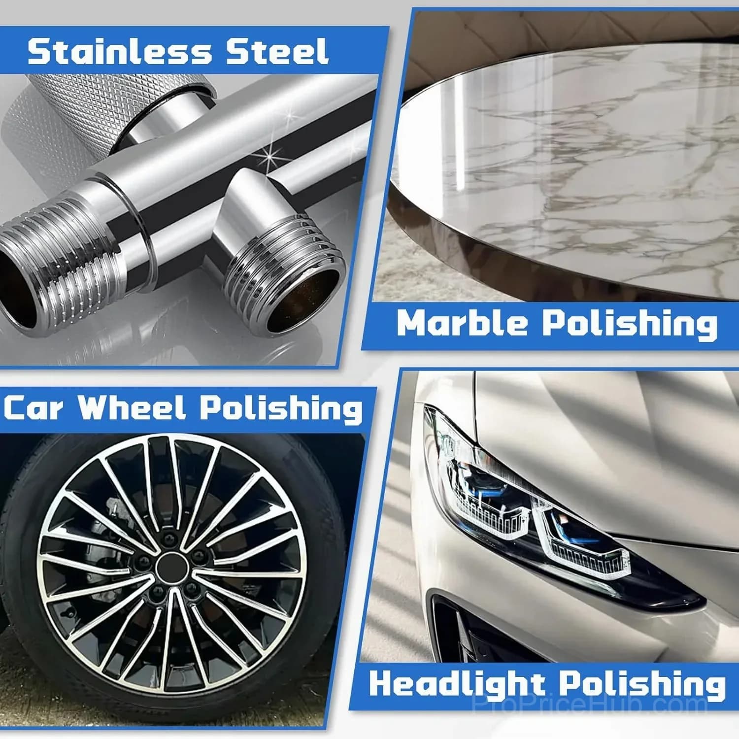 Industrial-Grade High-Density Compressed Wool Polishing Disc - View 8