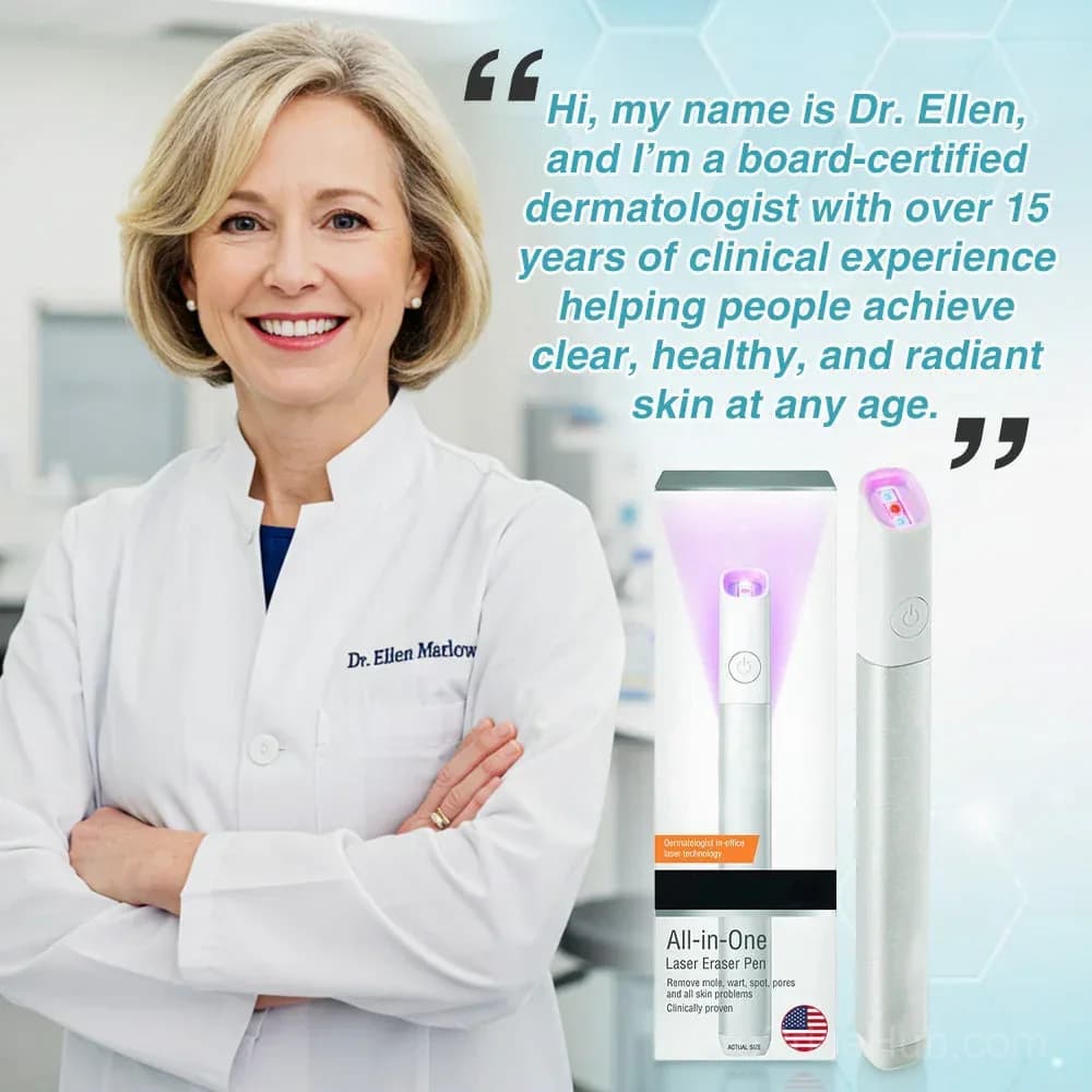 All-in-One CO₂ Laser Eraser Pen for Moles, Warts & Skin Flaws - View 13
