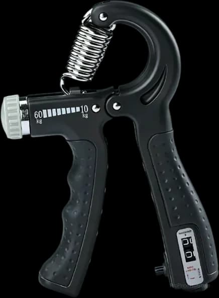Adjustable Hand Grip Strengthener with Counter, Blue - View 14