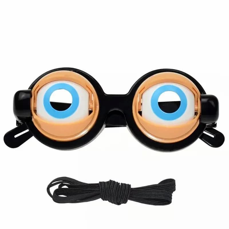 Yellow Funny Prop Glasses Novelty Costume Accessory - View 3