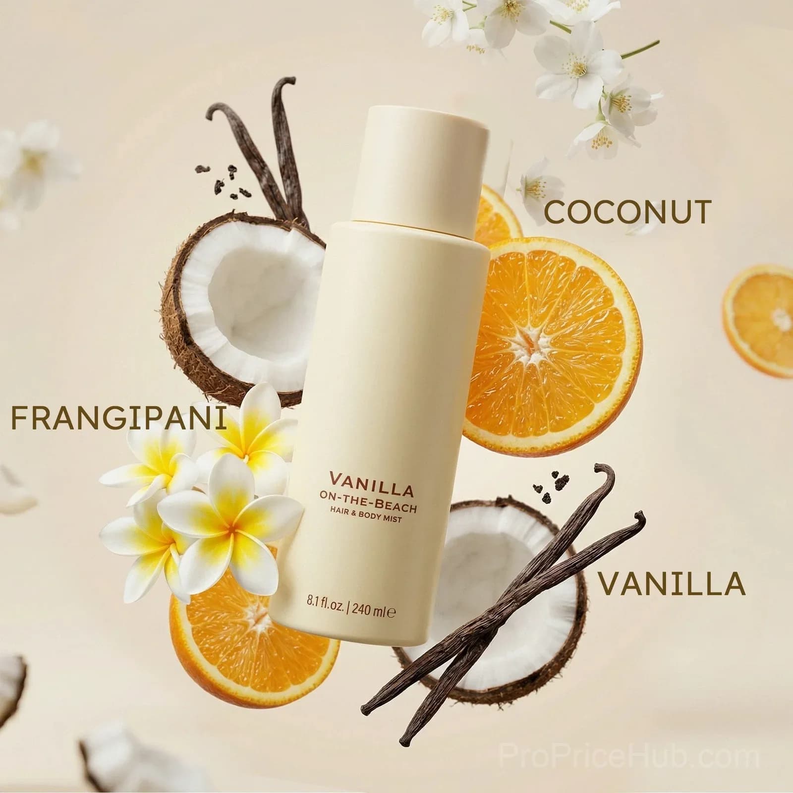 Vanilla on the Beach Women's Hair & Body Mist - View 3