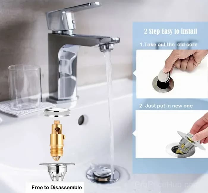 Sink Drain Strainer to Help Prevent Clogs - View 13