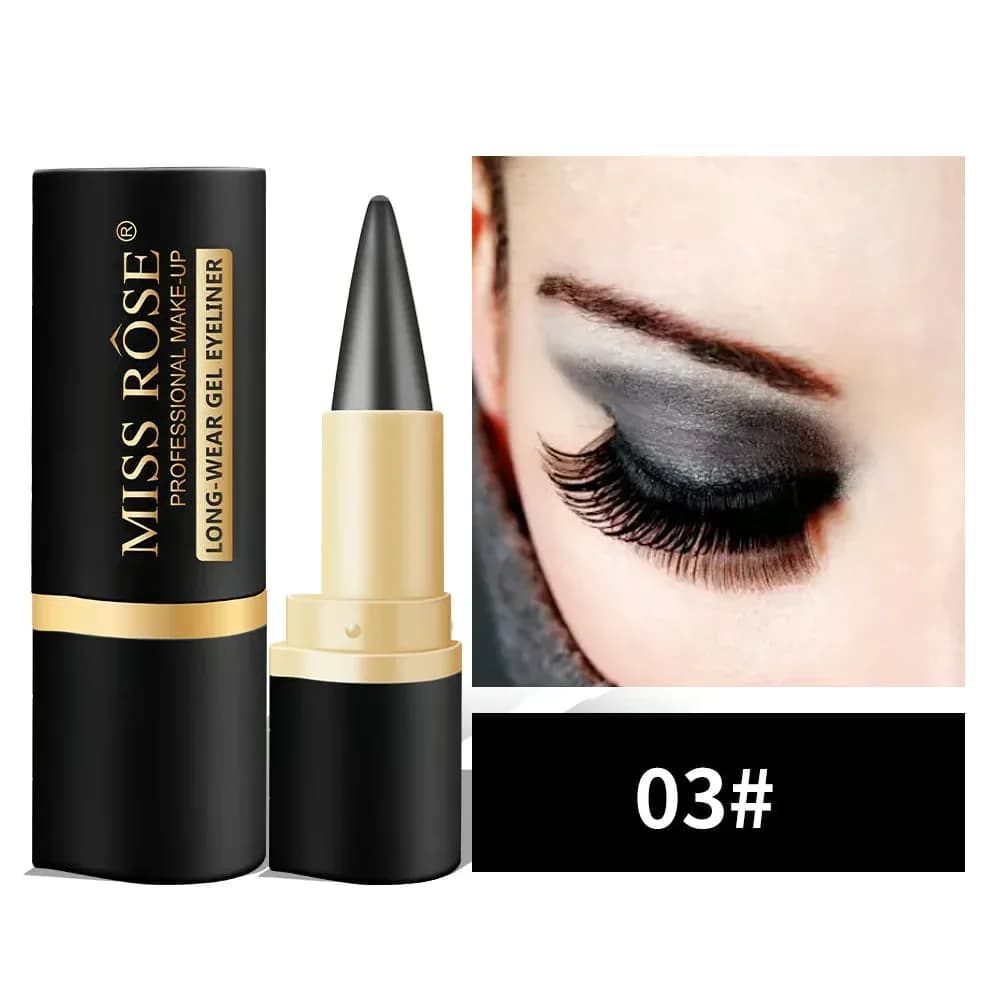 Matte Quick-Dry Eyeliner Pen, Silver - View 10