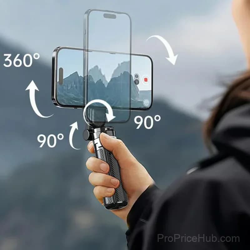 4-in-1 360° Rotating Magnetic Selfie Stick - View 9