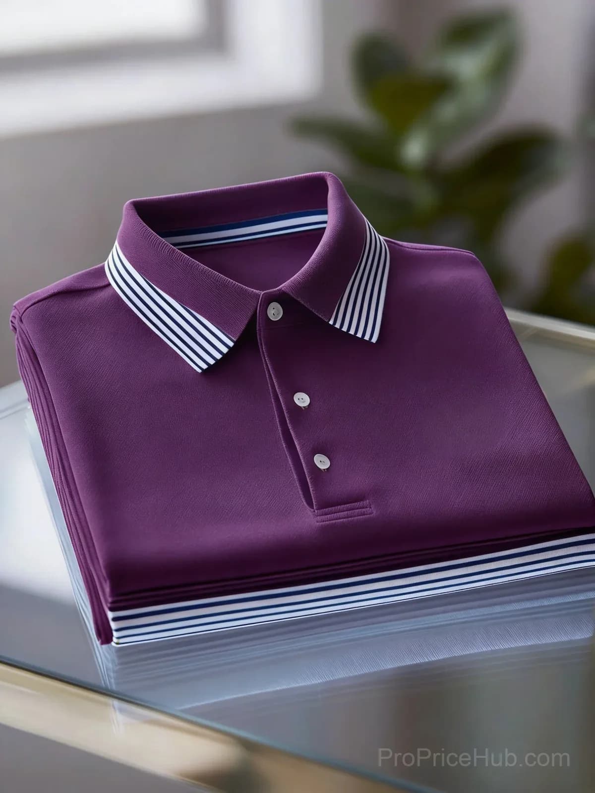 Men's Business Casual Button Short Sleeve Polo Shirt - View 6