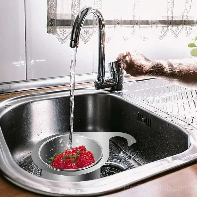 Stainless Steel Swan Sink Strainer Basket, 1 Pack - View 9