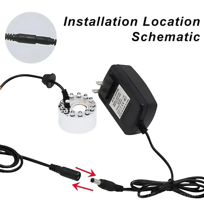 Ultrasonic Mist Maker Fogger for Indoor/Outdoor Landscaping - View 7