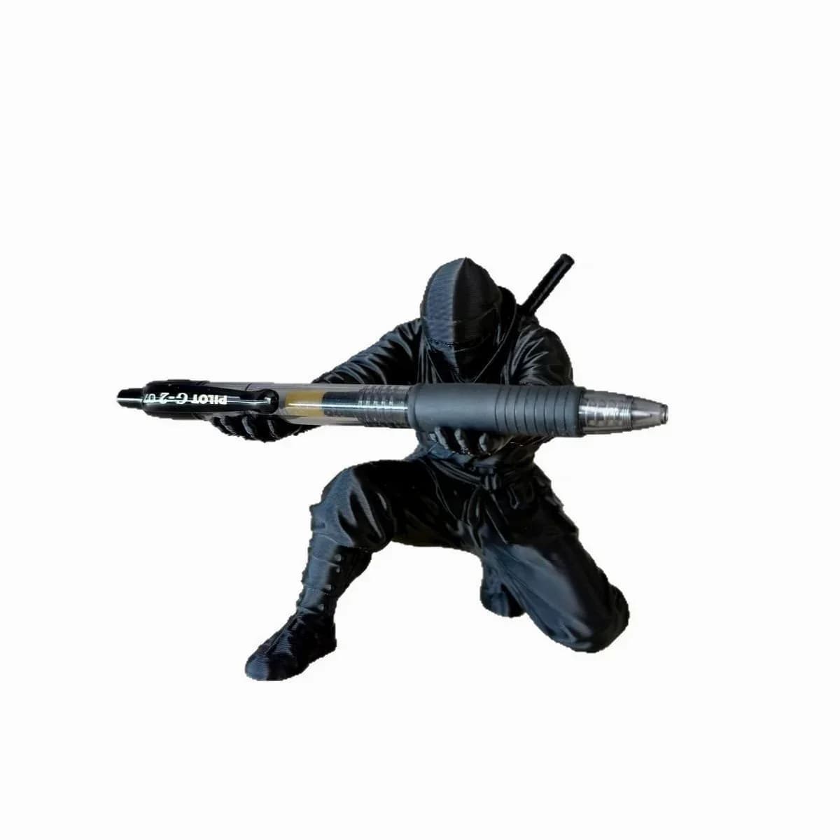 3D Printed Samurai Pen Holder Desk Organizer - View 5
