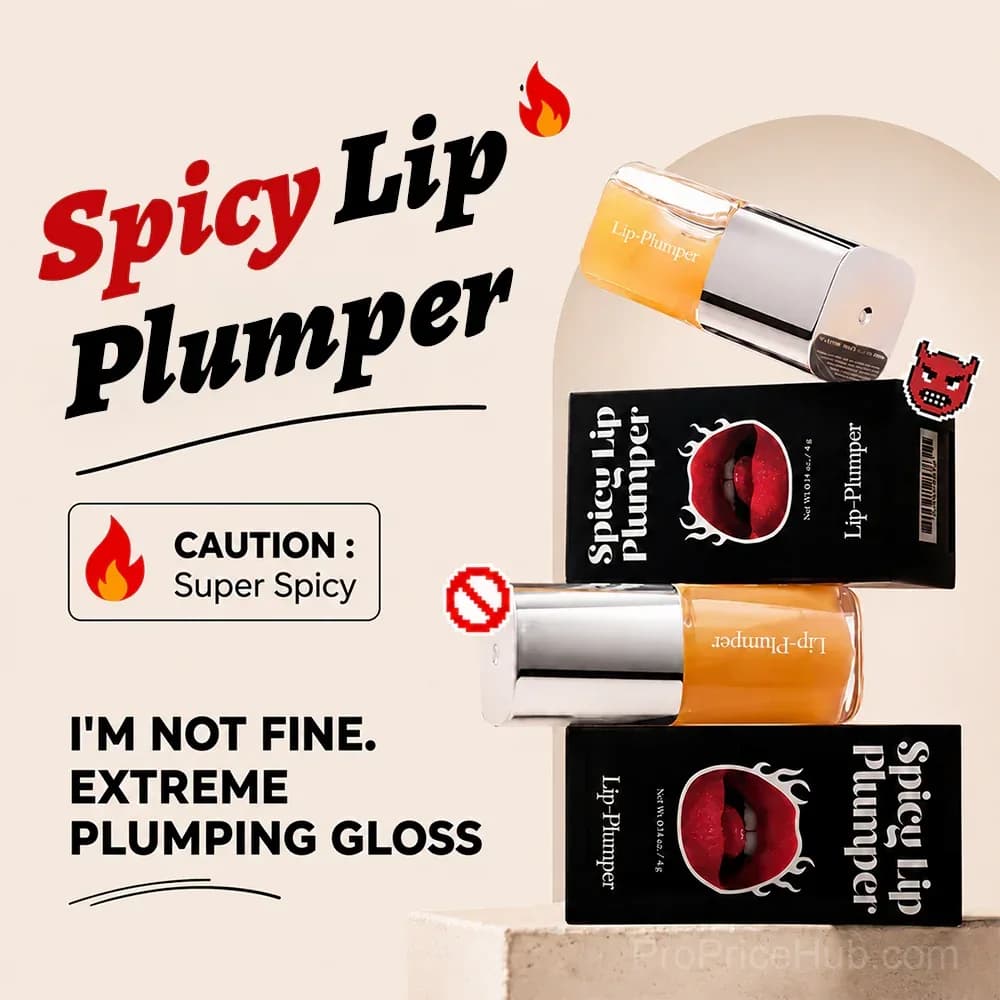 Spicy Lip Plumper – Fuller-Looking Lip Plumper Gloss - View 3