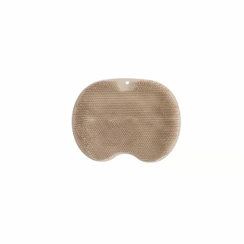Shower Foot & Back Scrubber Massage Pad, Yellow - Alt