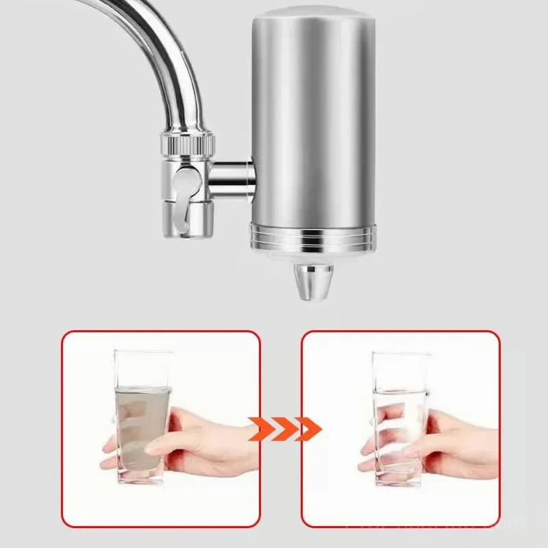 Faucet Water Purifier with Composite Ceramic Filter - Alt
