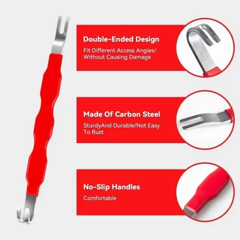 Automotive Electrical Disconnect and Trim Clip Pliers Set - View 7
