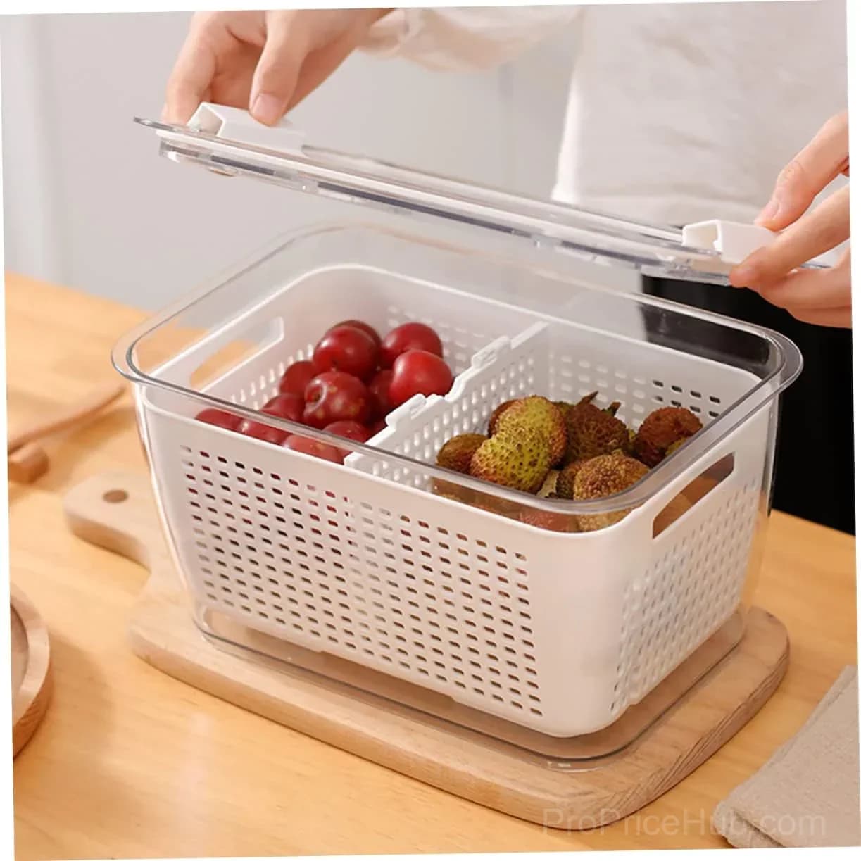TroveHand Fruit & Vegetable Storage Box Set - View 5