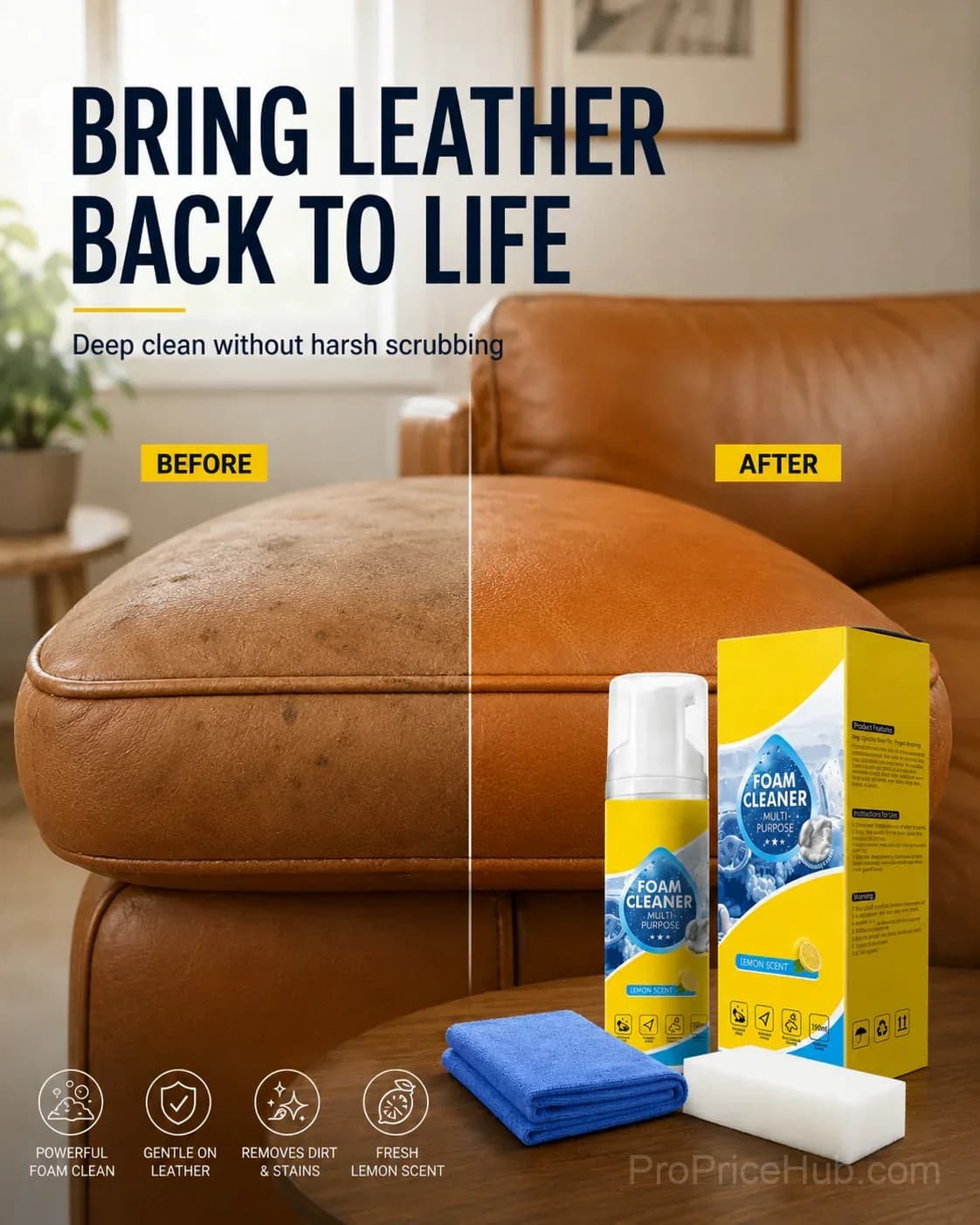 Multi-Purpose Foam Cleaner for Home Use - Main