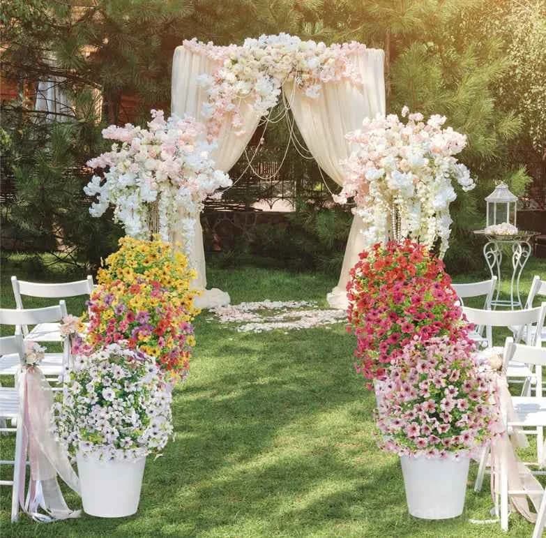 Outdoor/Indoor UV Resistant Waterproof Artificial Flower Decor - View 12