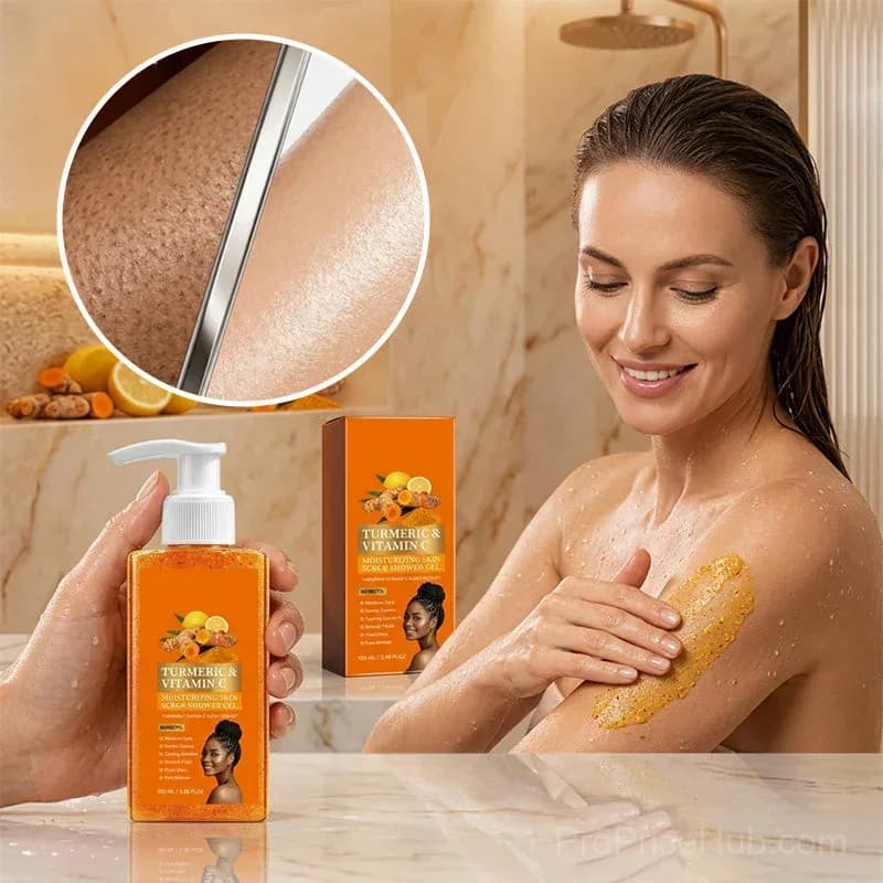 Turmeric Vitamin C Scrub Body Wash - Main