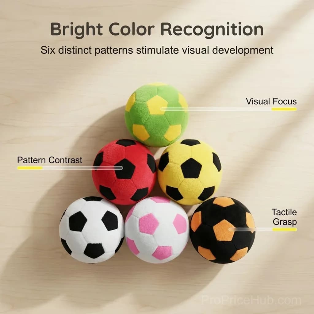 Soft Indoor Soccer Ball Set, Single Ball, Green/Yellow - View 7