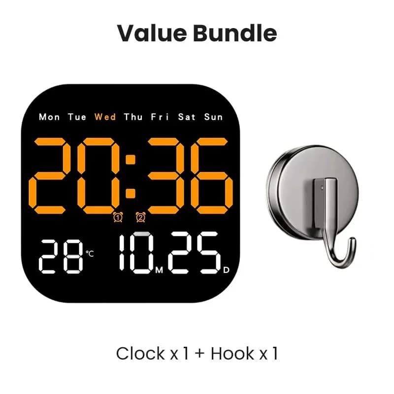 Multifunctional Digital Alarm Clock for Home & Office - View 13
