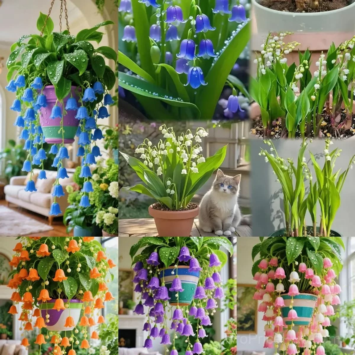 Hanging Lily of the Valley Bulbs – Perennial Flowering Plant - Main