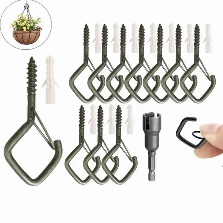 Square Snap Hanging Hooks - View 11