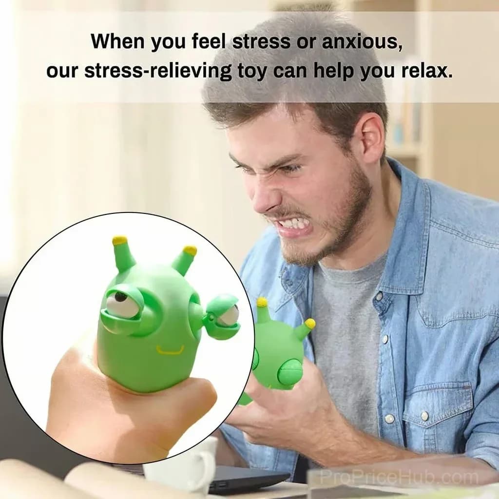 Funny Grass Worm Pinch Novelty Toy - View 8