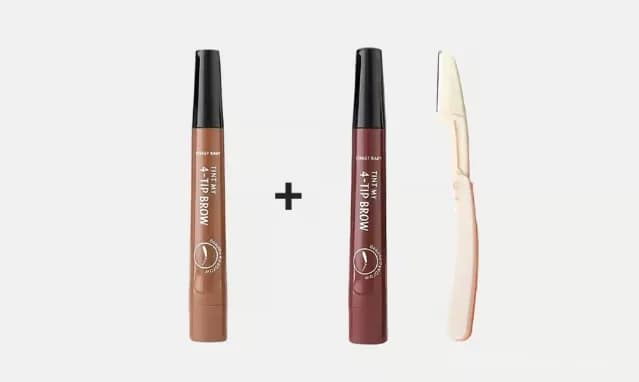 Waterproof 4-Tip Beard and Eyebrow Pen, Light Brown - View 22