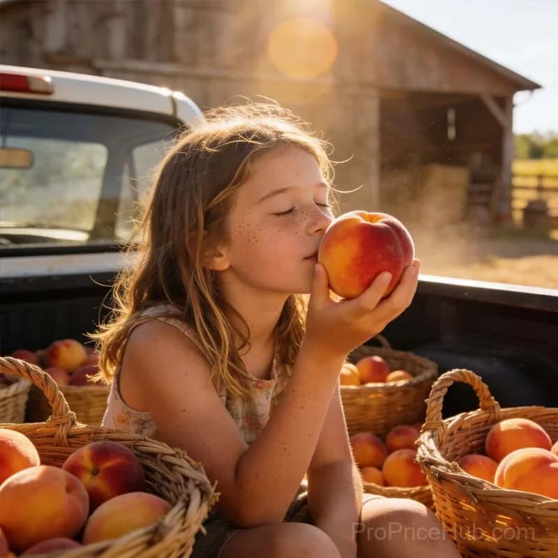 Heirloom Honey Red Dwarf Peach Tree Live Seeds - Main