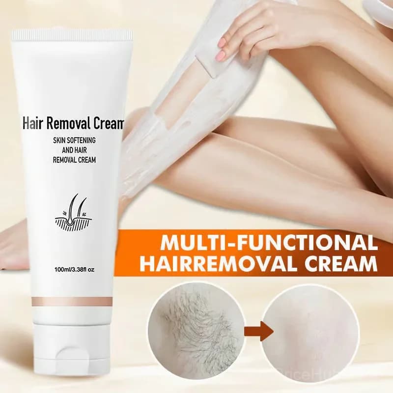 Rose Scent Hair Removal Cream, 1 Bottle - View 2