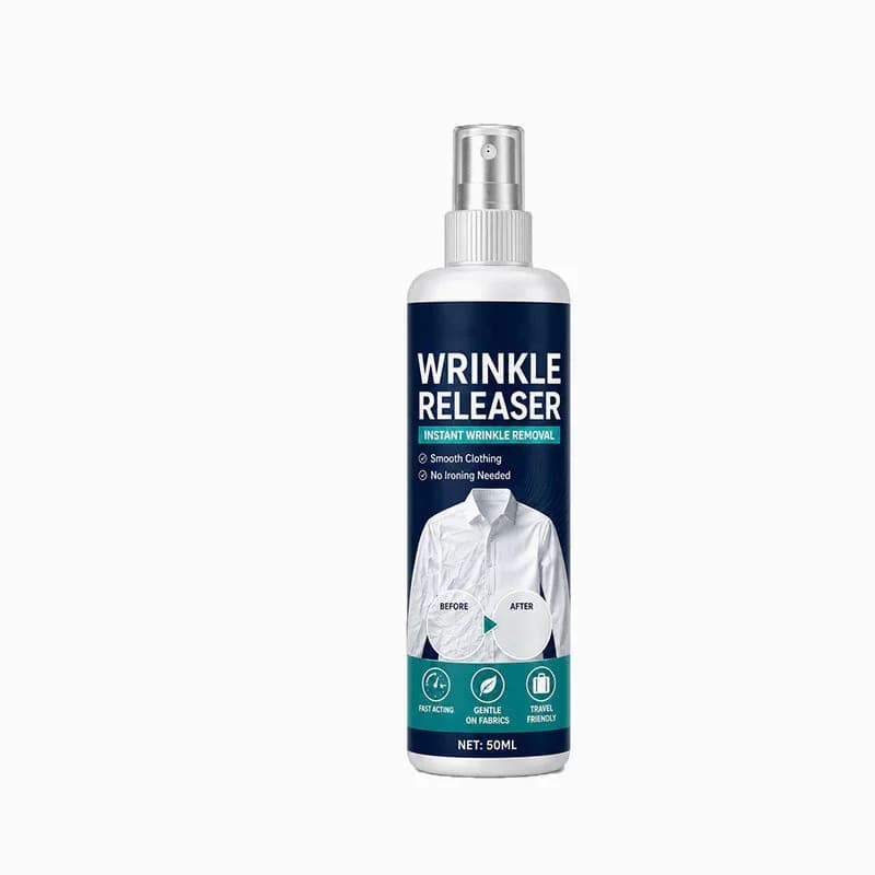 Instant Wrinkle Release Spray – No Iron, Travel-Ready, Static-Free & Fresh - Main
