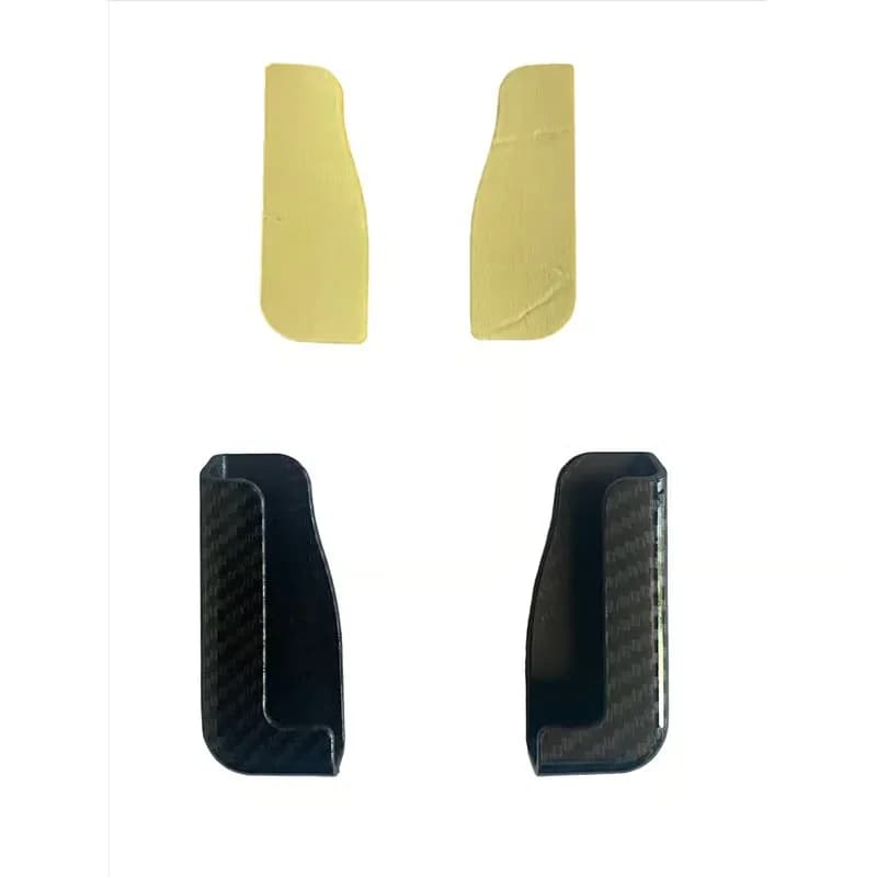 Black Sticky Car Cell Phone Holder Set, 4-Piece - View 9