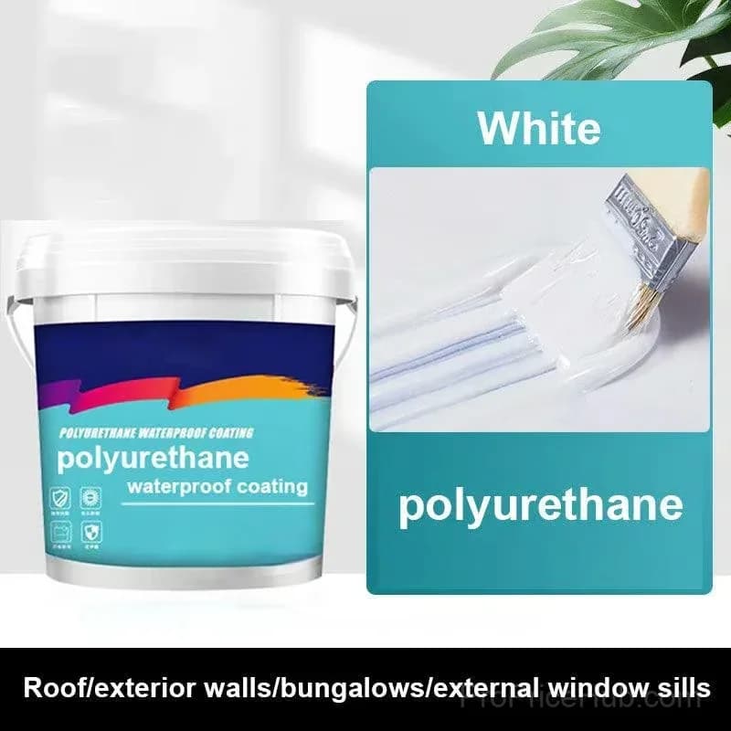 Polyurethane Waterproof Leak Repair Coating, Black, 300g - View 11