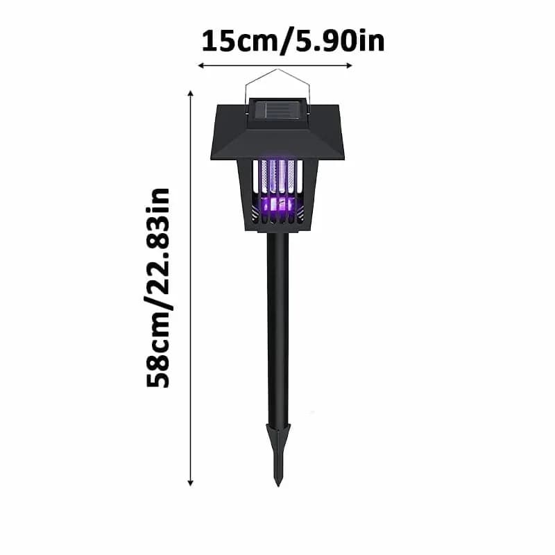 Smart Solar Dual-Mode Garden Bug Zapper Light, Large, 1 Pack - Main