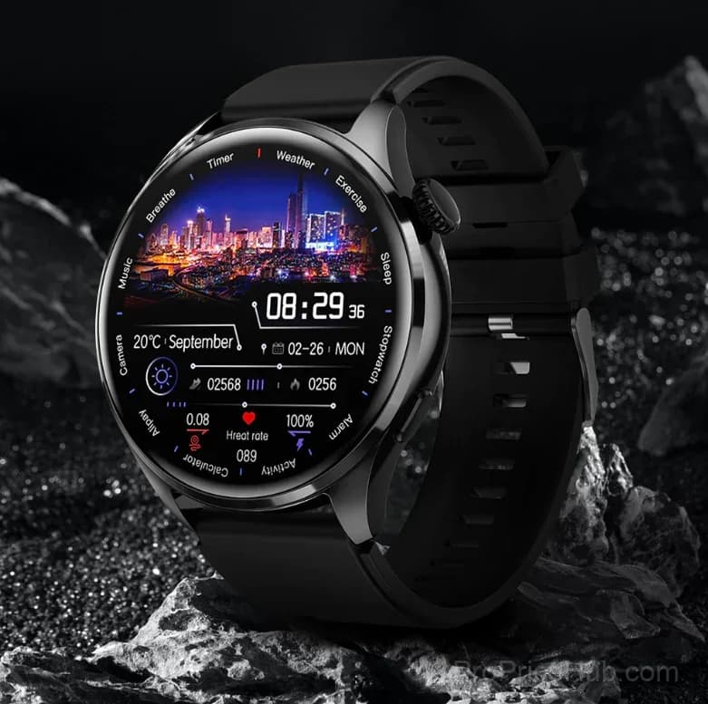 Watch4 Pro Steel Band Smartwatch with 24-Hour Health Check - View 12