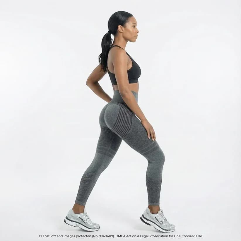 High-Waisted Hip Lifting Yoga Tight Pants, Quick-Dry Elastic - View 7