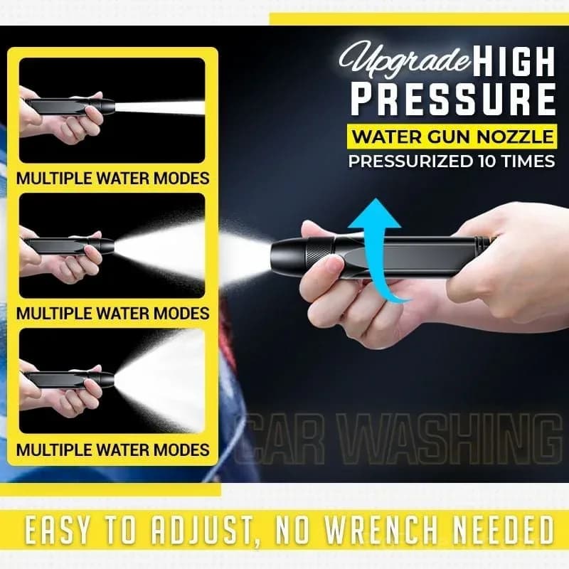 High-Pressure Water Gun – Multi-Mode Sprayer for Car Wash & Garden - View 6
