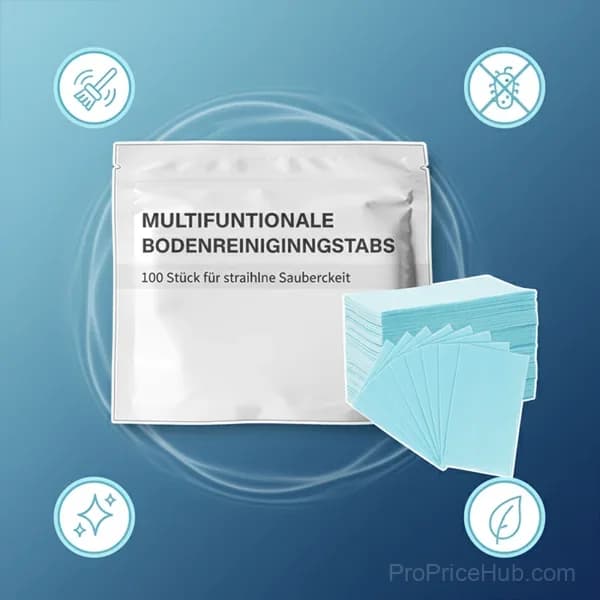 100-Pack Multi-Purpose Floor Cleaning Tablets - Concentrated Cleaner for Hardwood, Tile, Laminate - View 12
