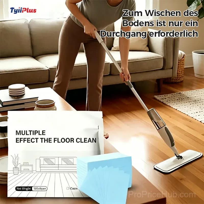 100-Pack Multi-Purpose Floor Cleaning Tablets - Concentrated Cleaner for Hardwood, Tile, Laminate - View 7